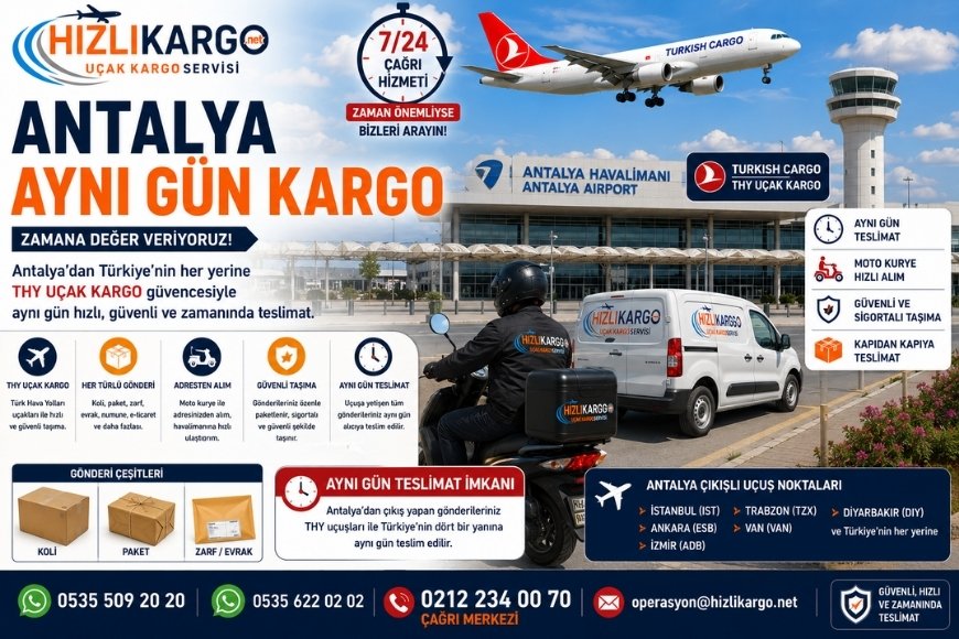 Antalya Aynı Gün Kargo