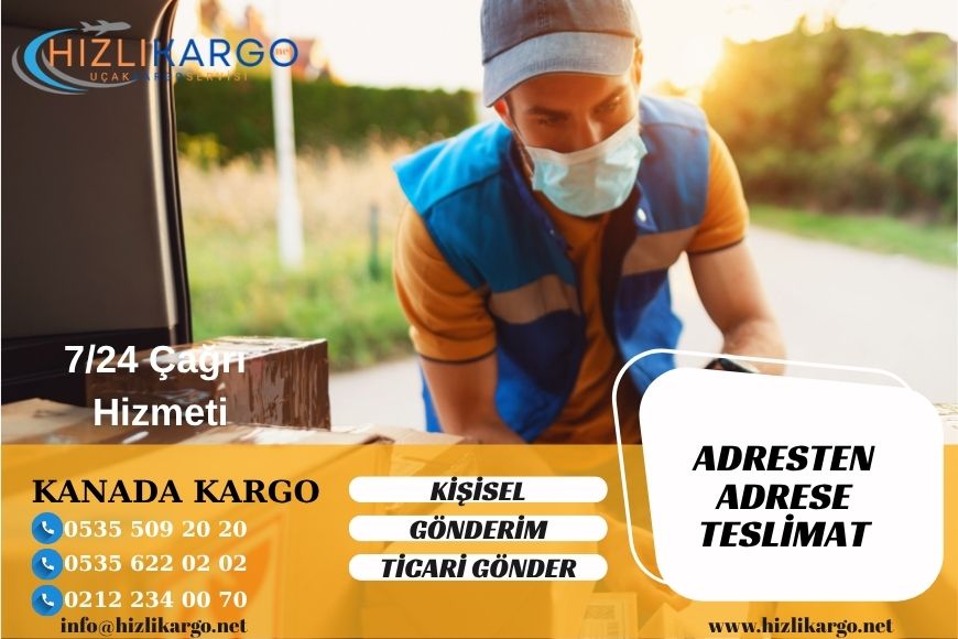 Kanada Kargo Adresten Adrese Teslimat
