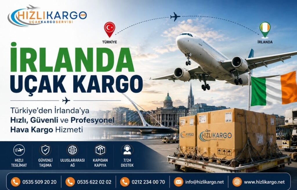İrlanda Uçak Kargo