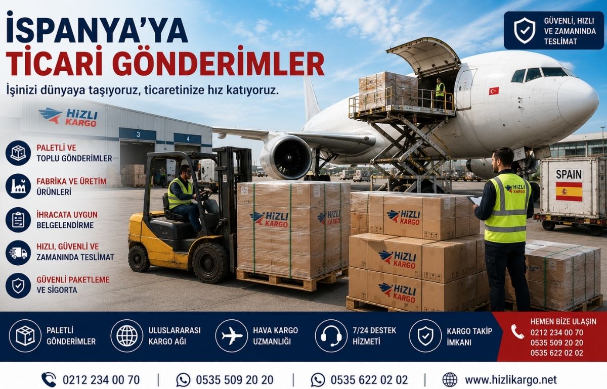 İspanya Ticari Gönderimler