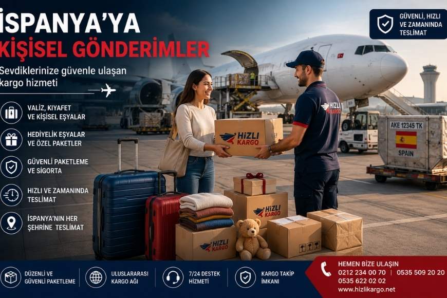 ispanya uçak kargo