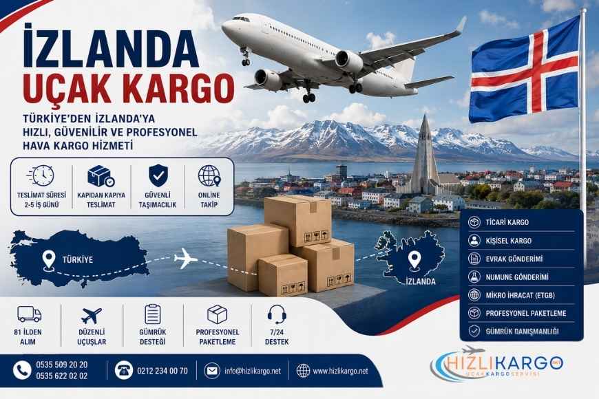 İzlanda Uçak Kargo